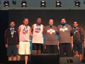 Team Ohio medals in basketball!