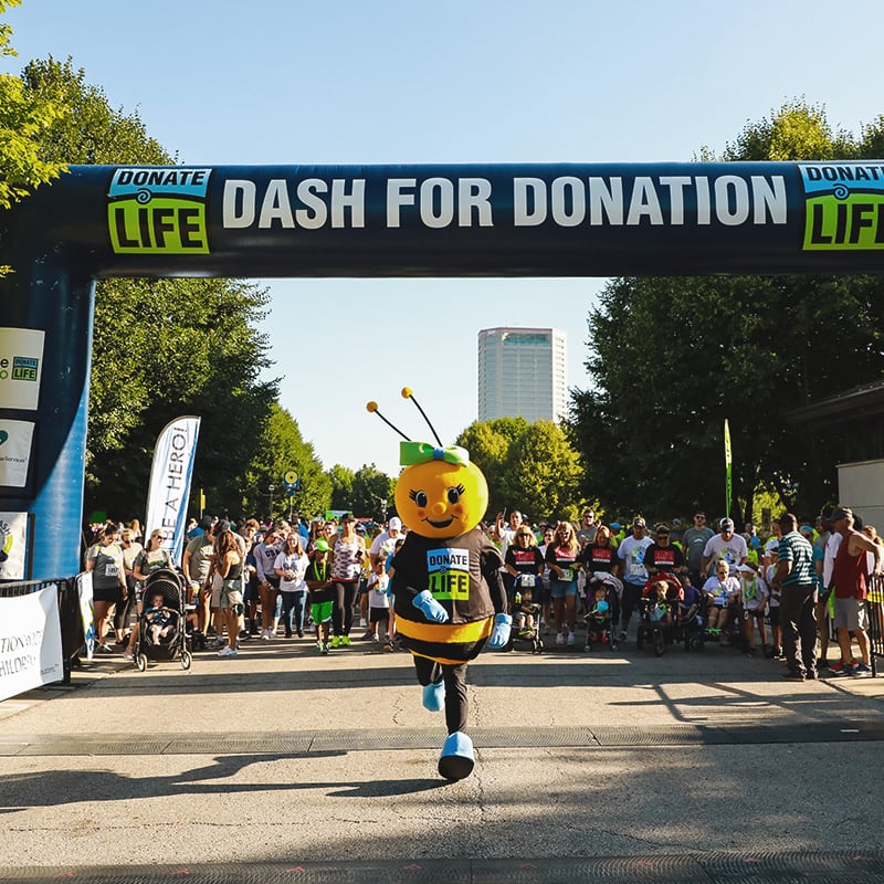 Dash for donation lifeline of ohio